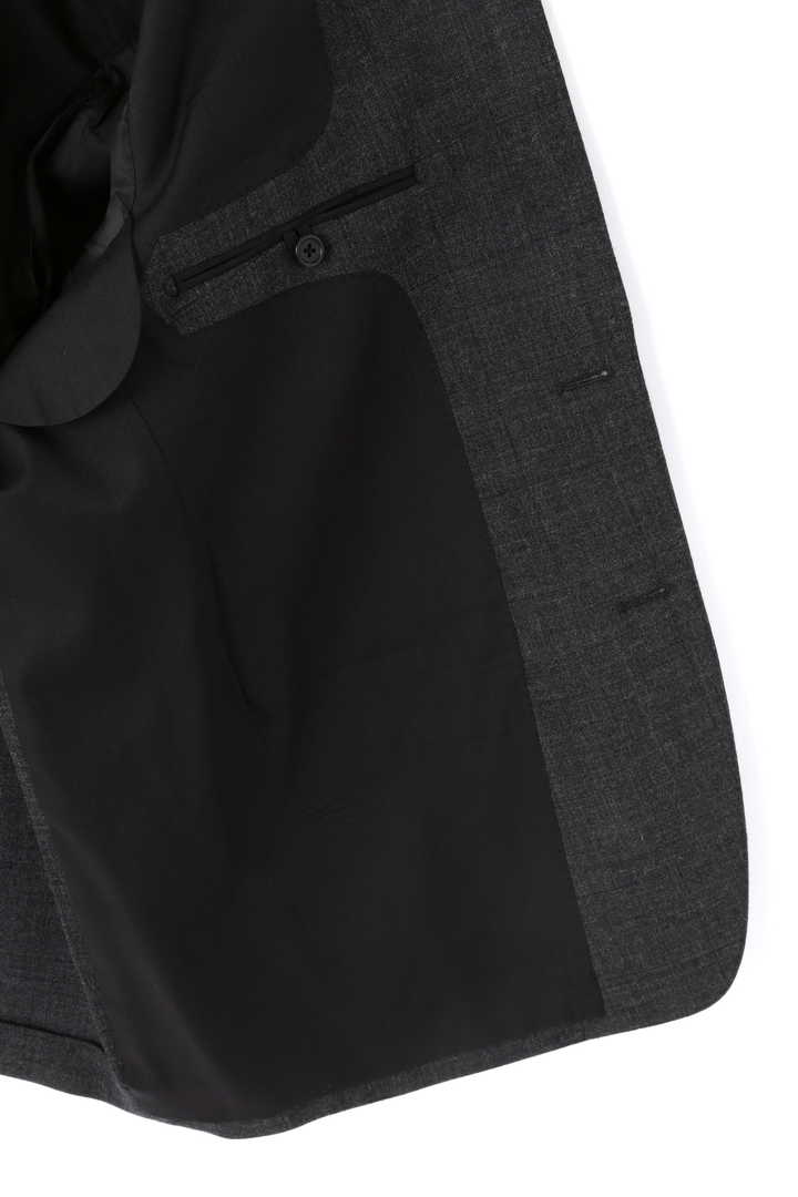 DRY FINISH WOOL HOPSACK WINDOWPANE