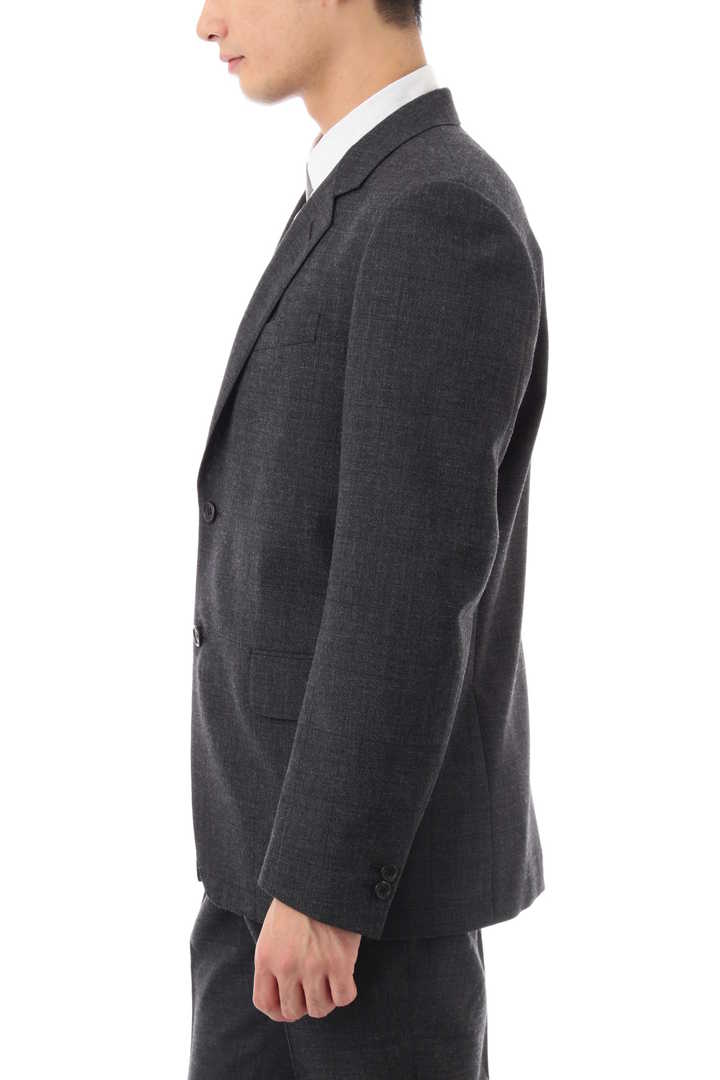 DRY FINISH WOOL HOPSACK WINDOWPANE