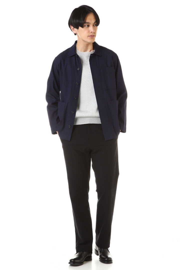 INDIGO COTTON LINEN