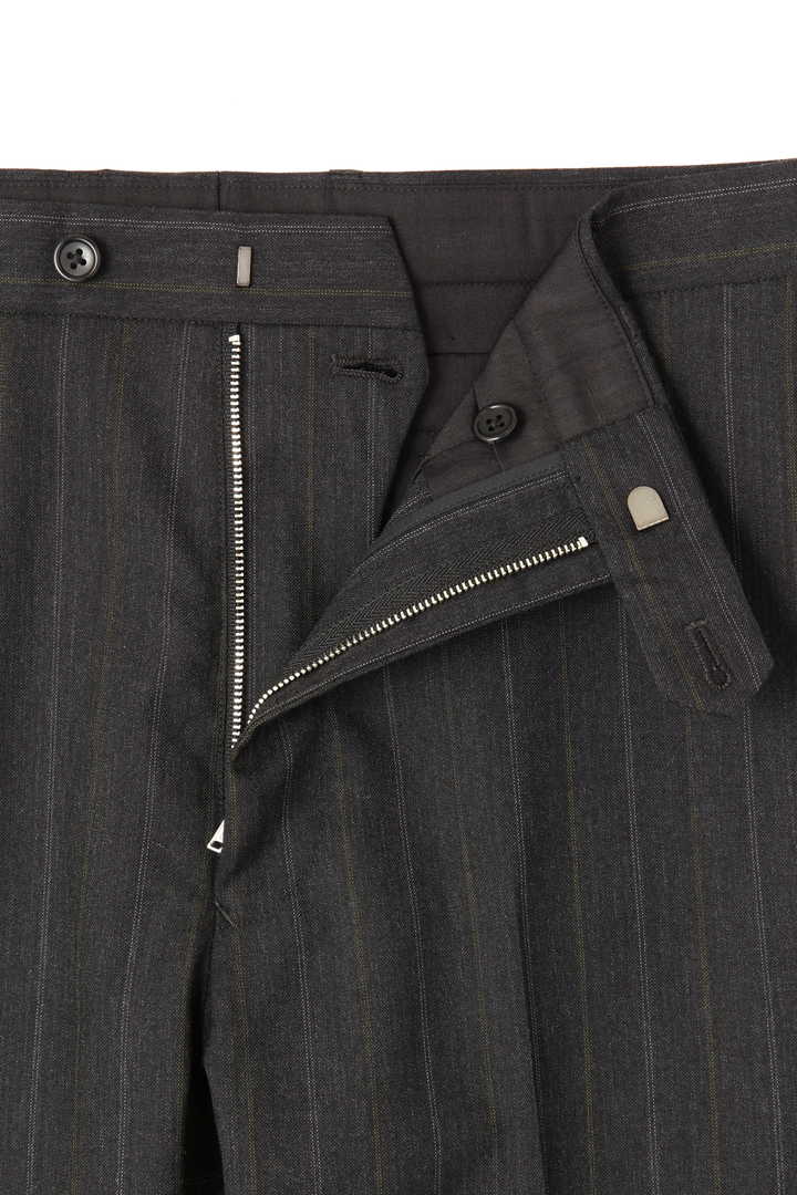OFFSET WOOL PINSTRIPE
