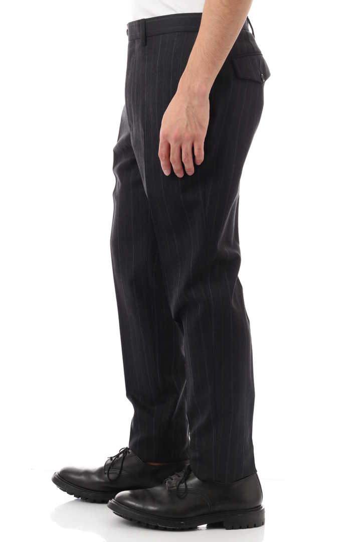 OFFSET WOOL PINSTRIPE