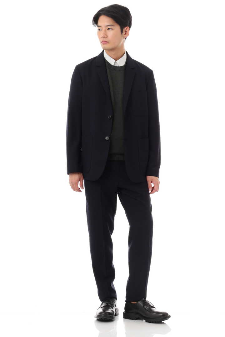 HIGH TWIST WOOL HOPSACK