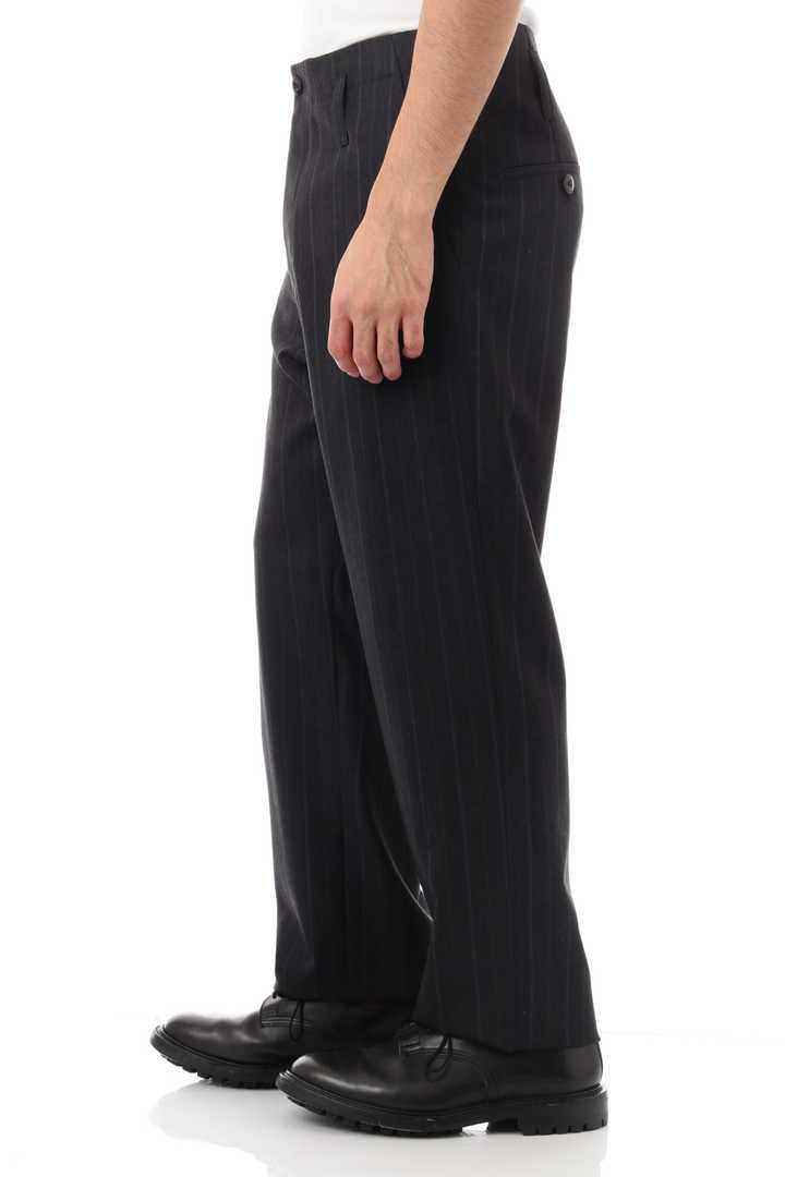 OFFSET WOOL PINSTRIPE