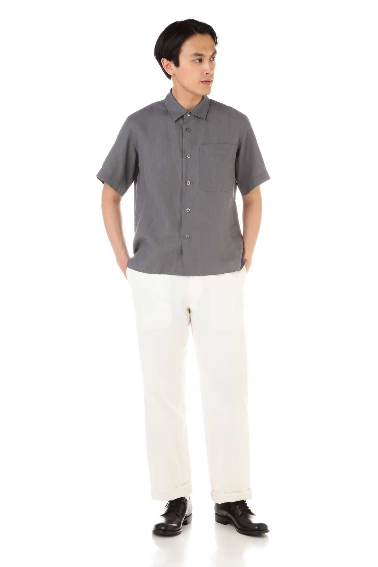 COTTON LINEN WASHED TWILL