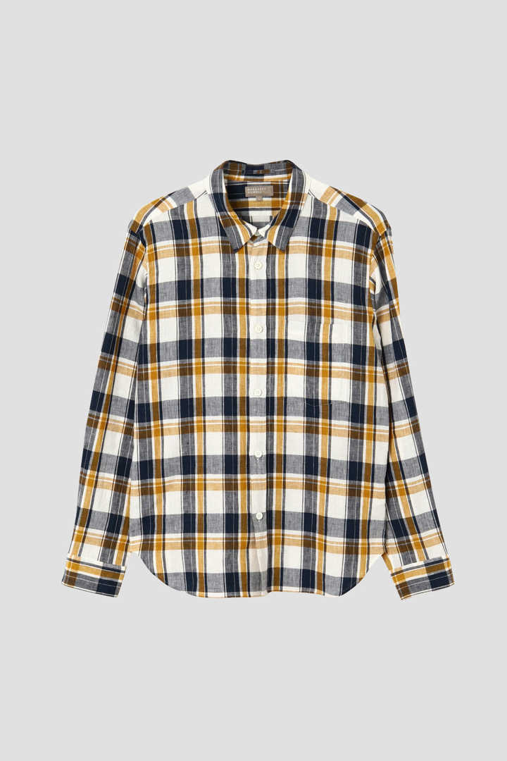 GRAPHIC LINEN CHECK