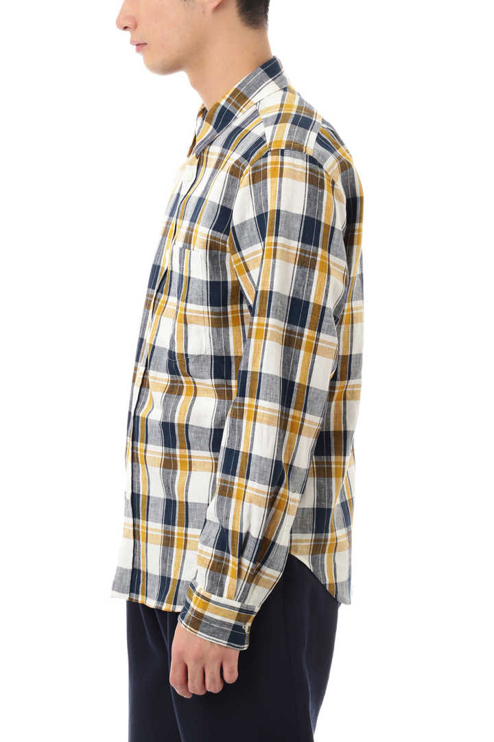 GRAPHIC LINEN CHECK