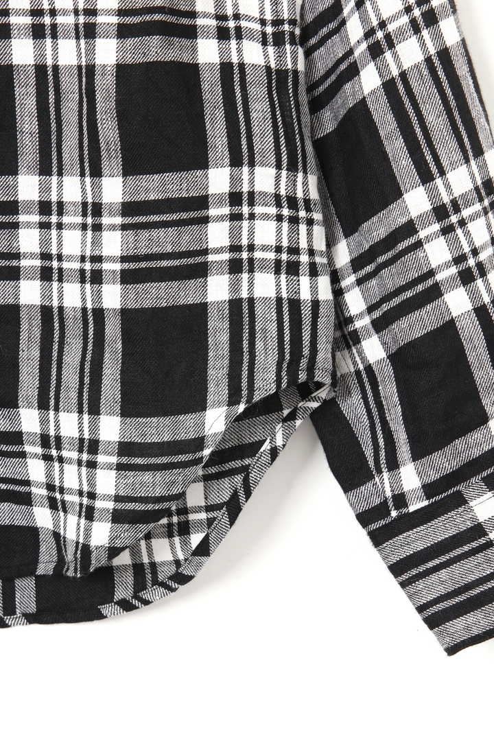 OVERSIZED LINEN CHECK