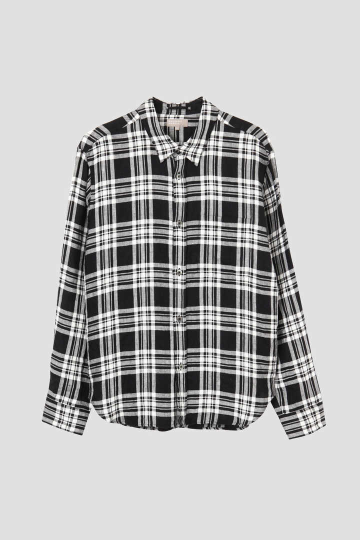 OVERSIZED LINEN CHECK