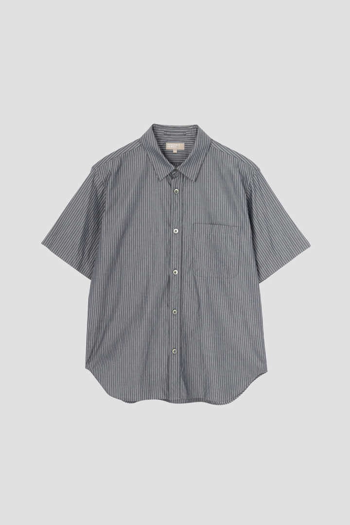 PENCIL STRIPE COTTON POPLIN