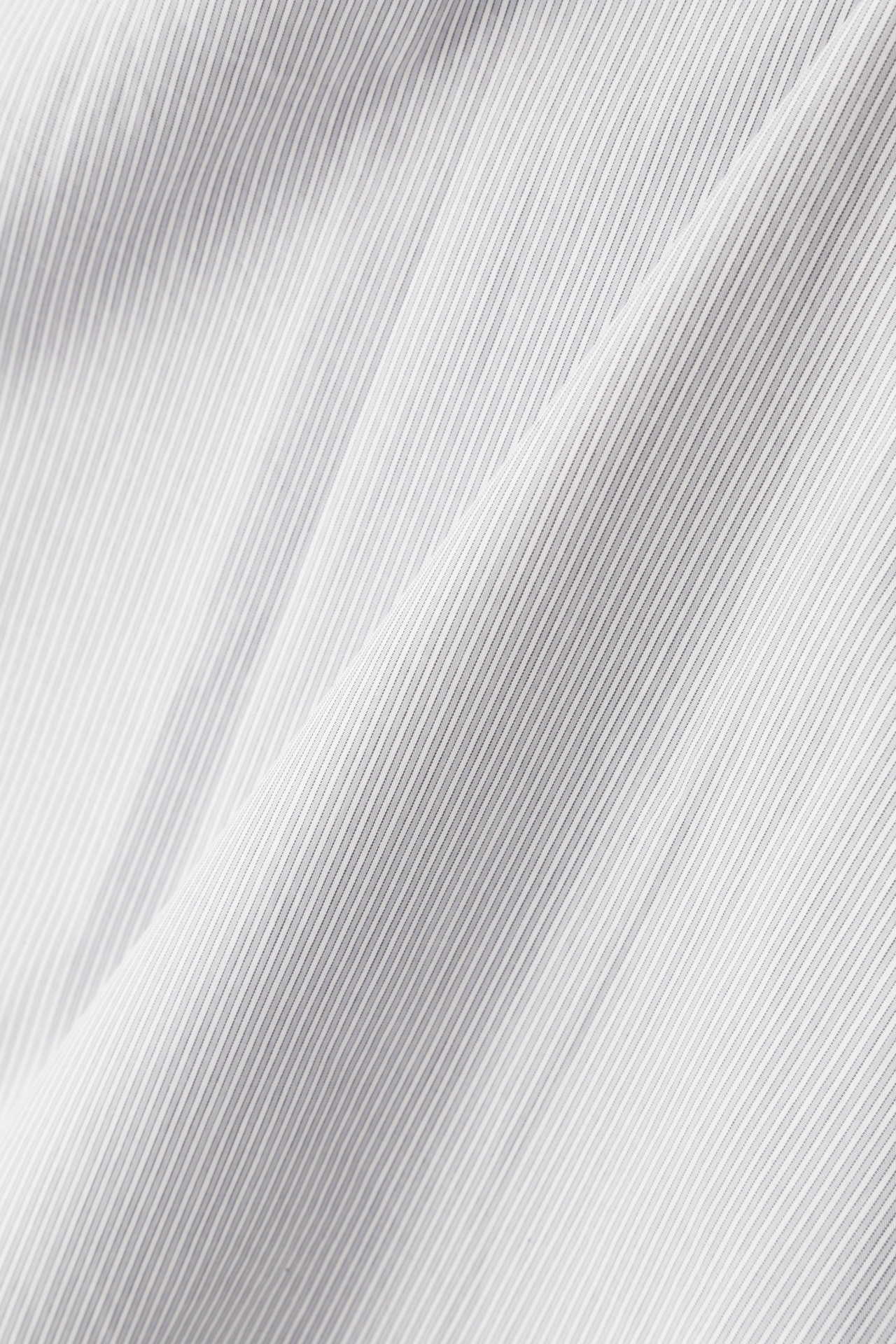 NARROW STRIPE COTTON POPLIN