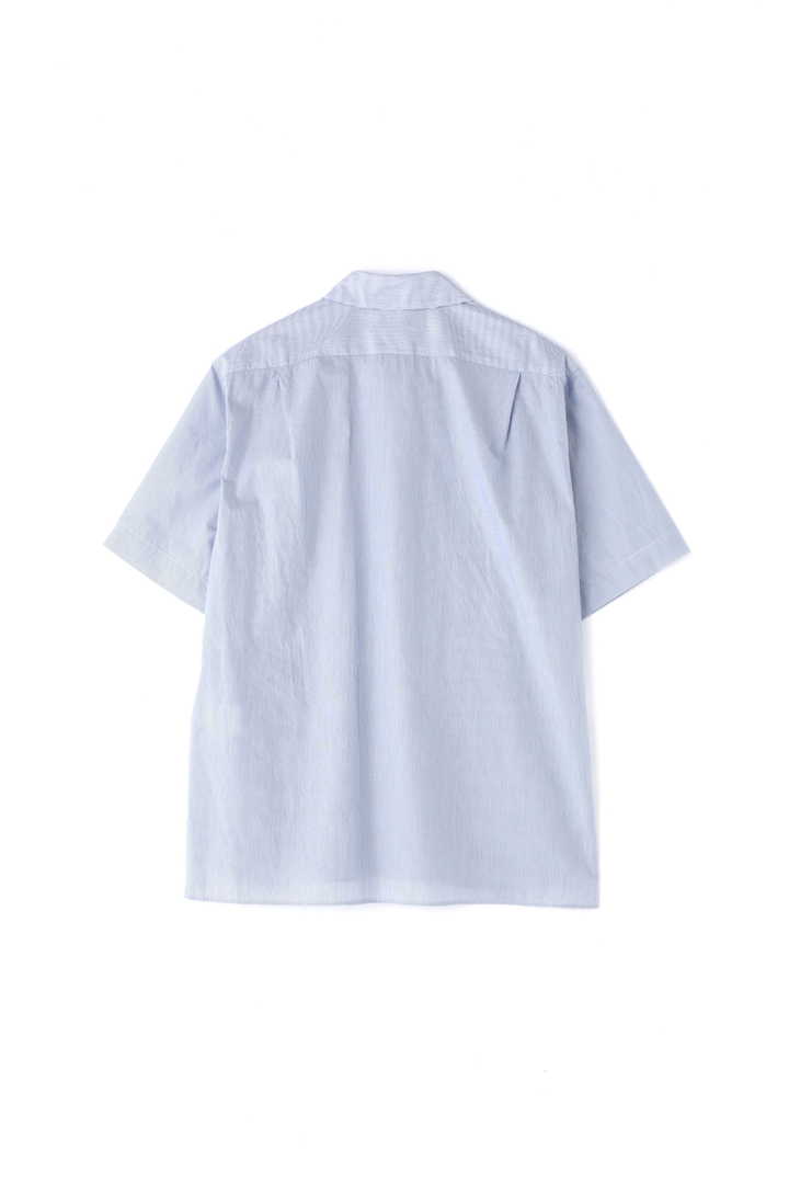 NARROW STRIPE COTTON POPLIN