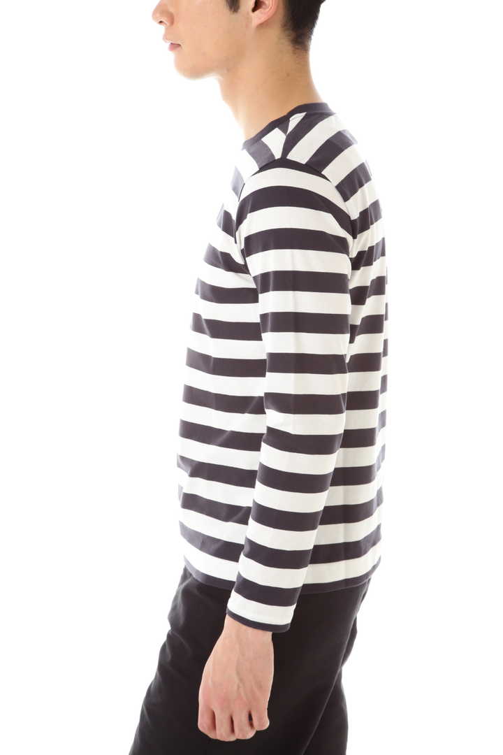 DENSE COTTON SOFT JERSEY STRIPE