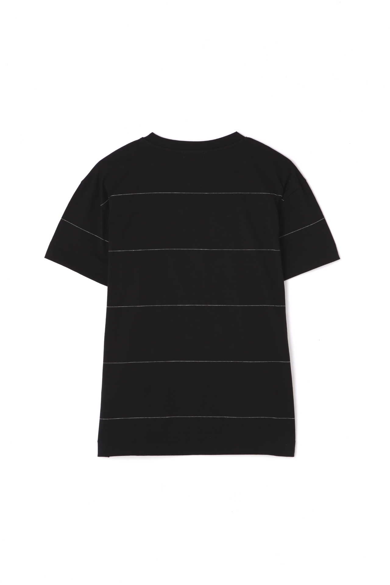 ODD STRIPE COTTON JERSEY