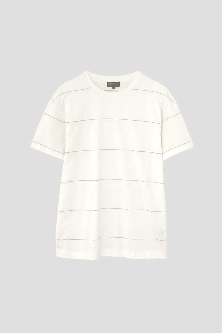 ODD STRIPE COTTON JERSEY