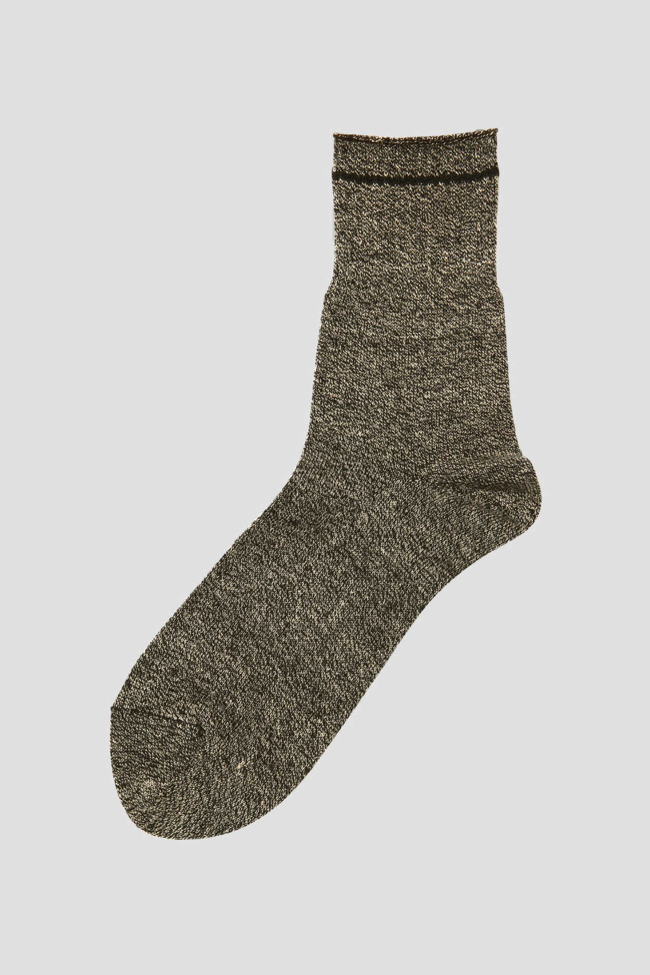 TIPPED LINEN SOCK