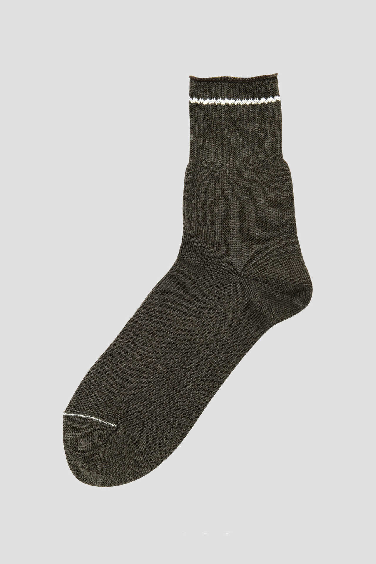 TIPPED LINEN SOCK