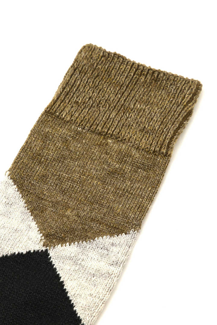 ARGYLE LINEN SOCK