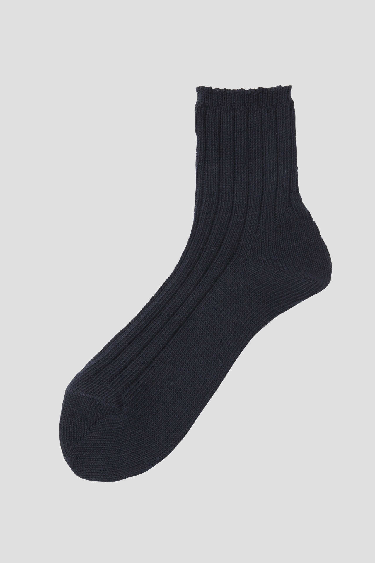 RIB LINEN SOCK