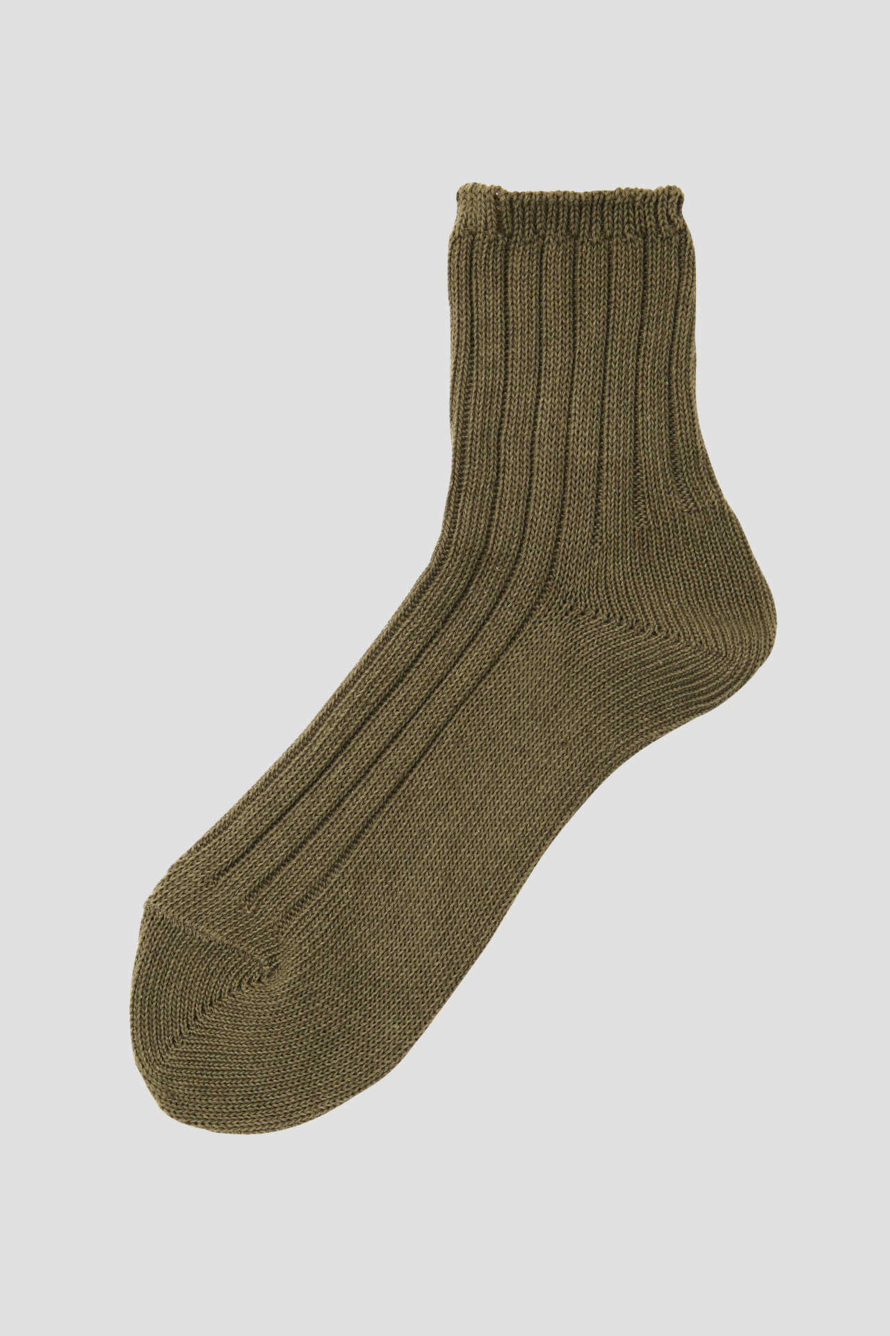 RIB LINEN SOCK