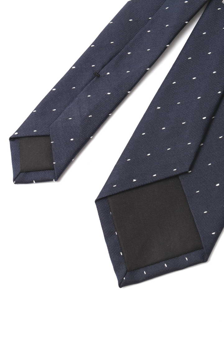 STITCHED DOT TIE