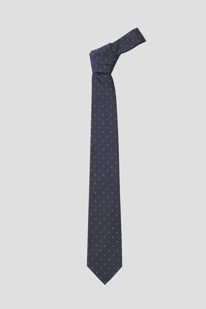 STITCHED DOT TIE