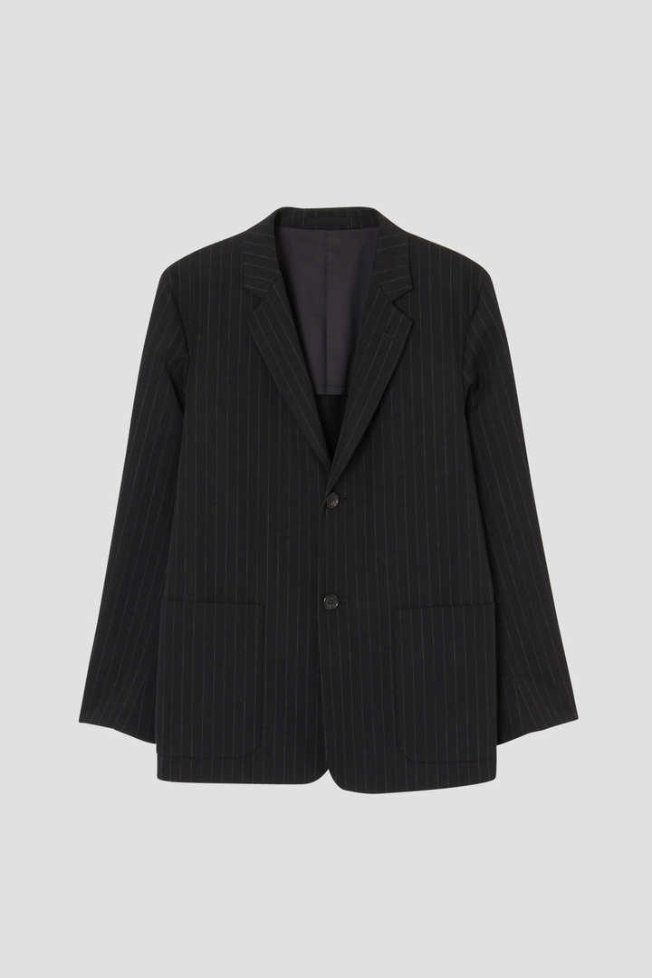 DRY FINISH PINSTRIPE WOOL1