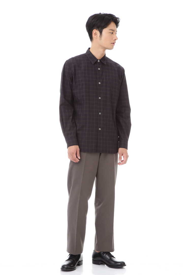 DOUBLE CHECK COTTON POPLIN