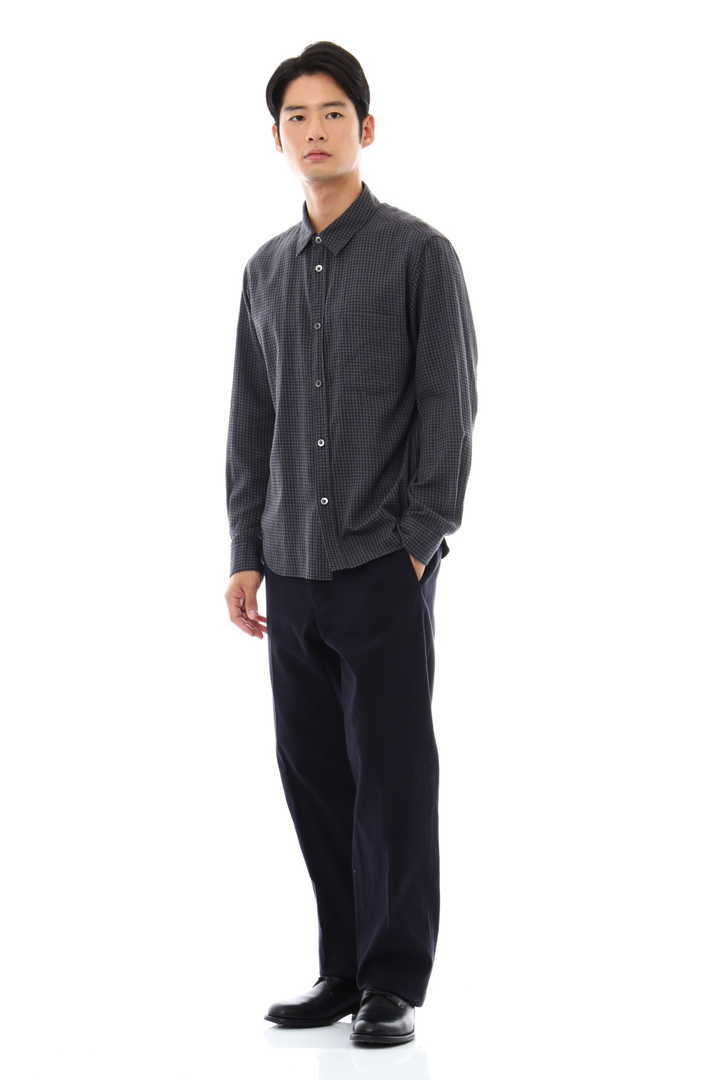 GINGHAM COTTON CASHMERE