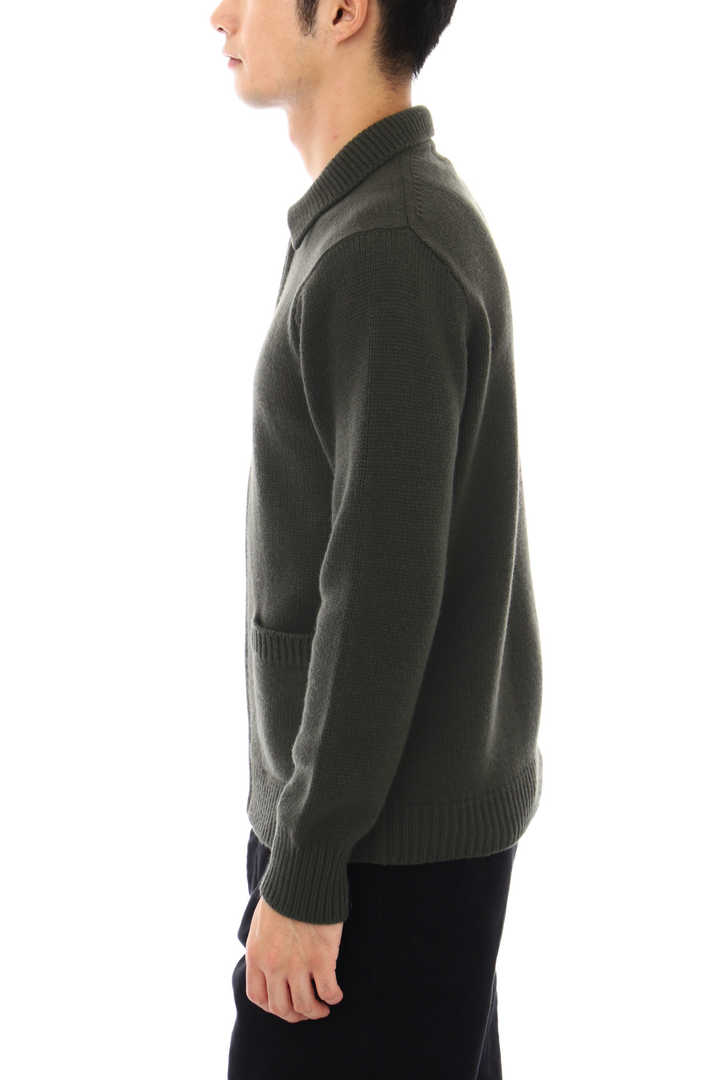 WOOCASHMERE CHUNKY ZIP BLOUSON5