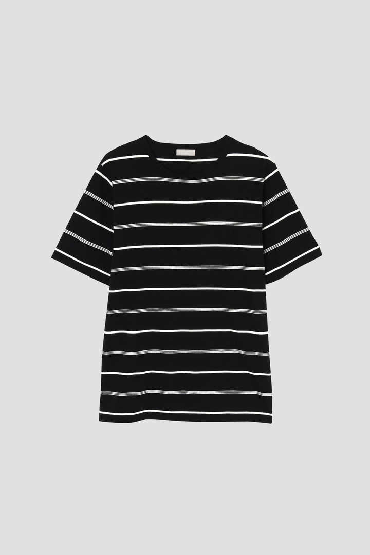 COTTON ENGINEERED STRIPE
