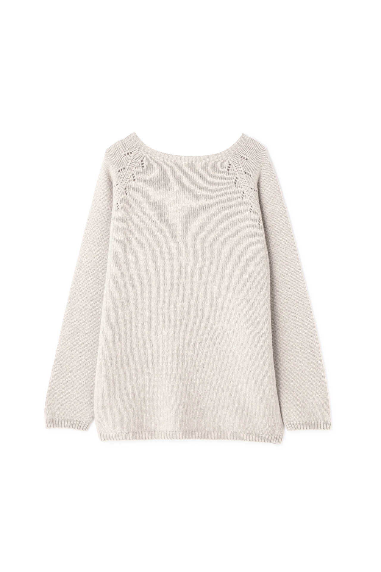 WOOL CASHMERE SILK JUMPER
