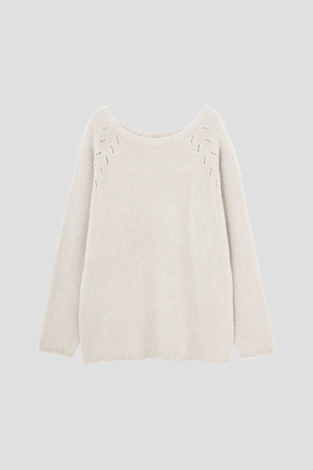WOOL CASHMERE SILK JUMPER