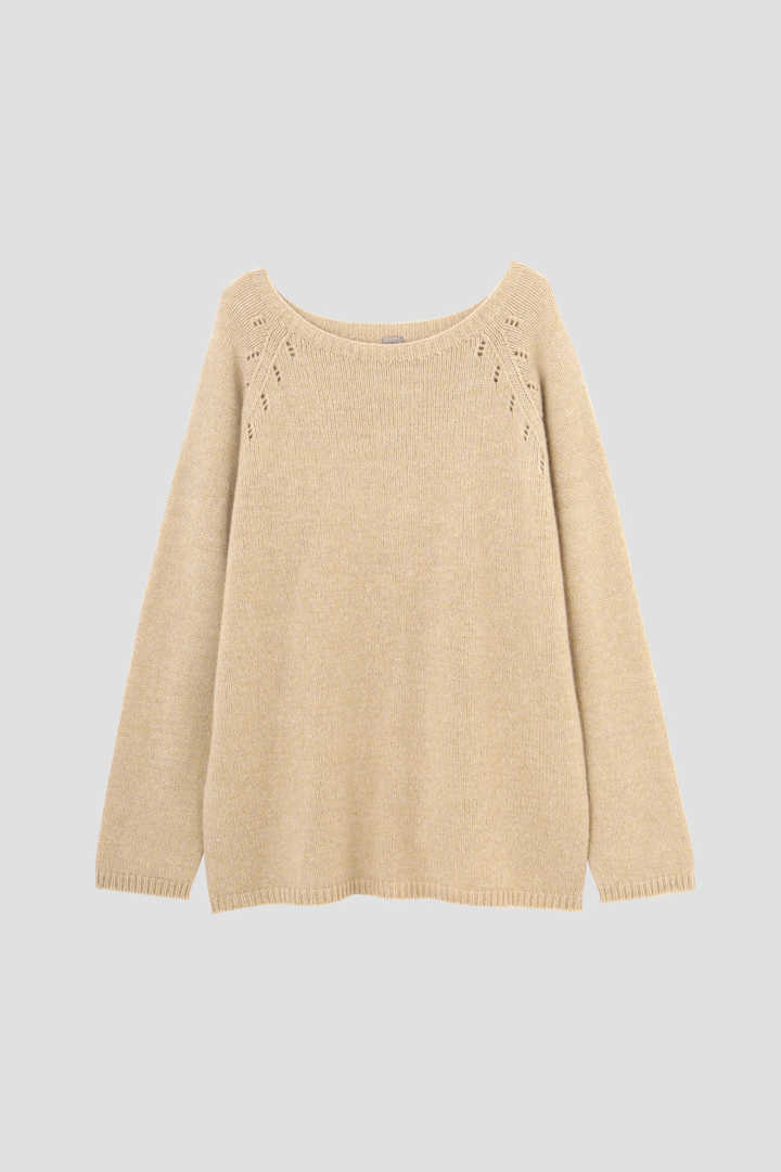WOOL CASHMERE SILK JUMPER