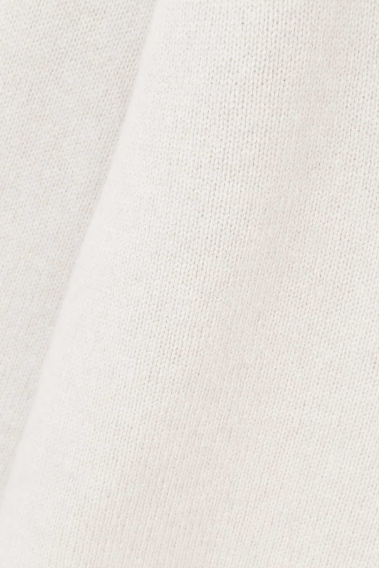 WOOL CASHMERE SILK SHAWL COLLAR