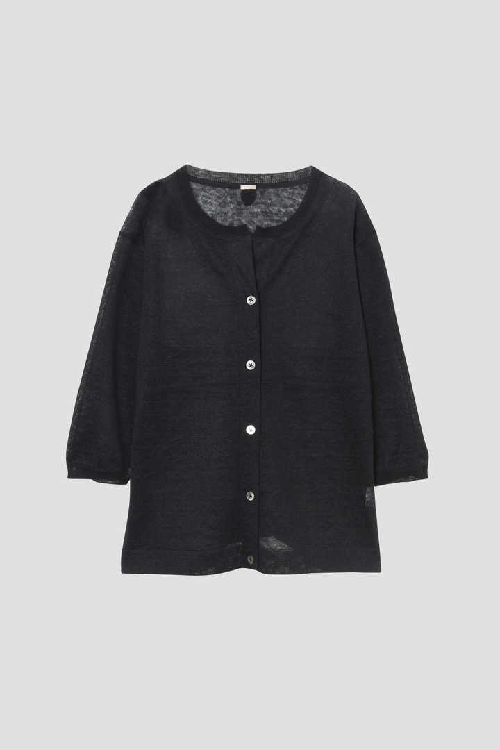 RELAXED LINEN CARDIGAN