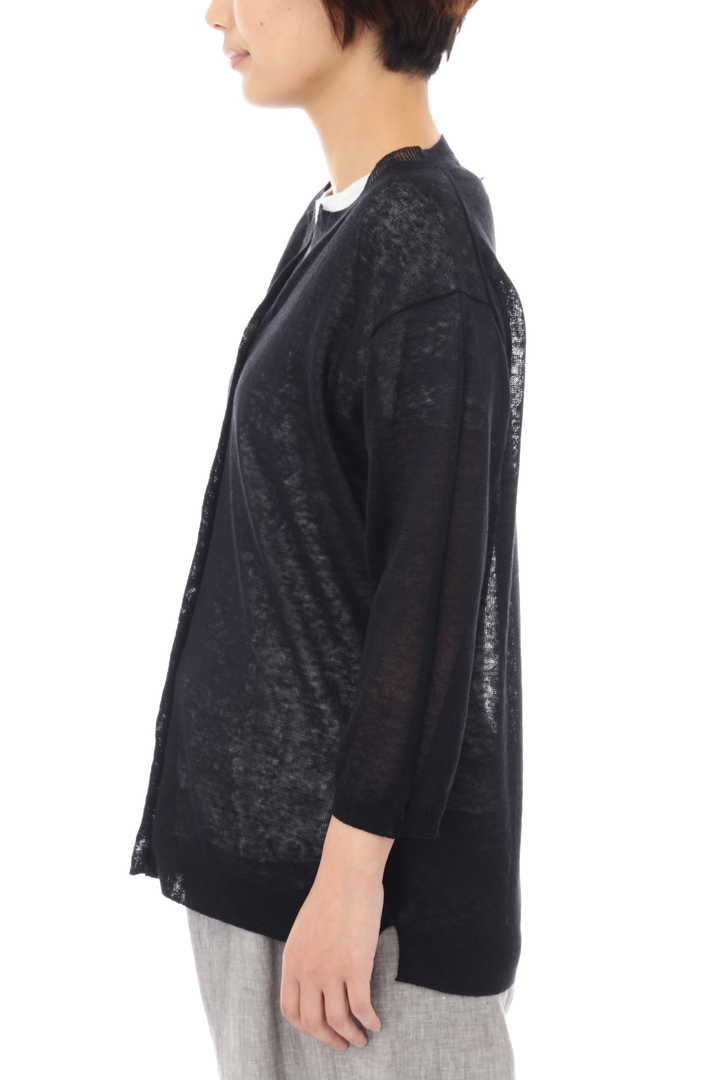 RELAXED LINEN CARDIGAN