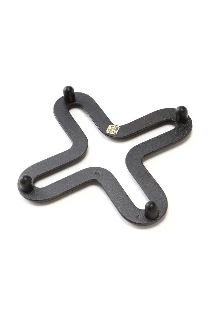 SQUARE CAST IRON POT STAND