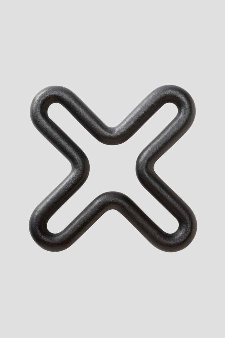 SQUARE CAST IRON POT STAND