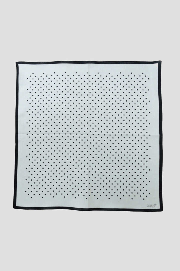 TWO COLOUR SPOT HANKY