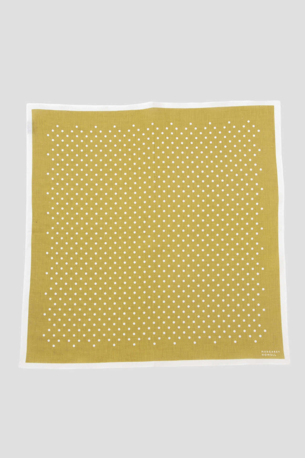 TWO COLOUR SPOT HANKY