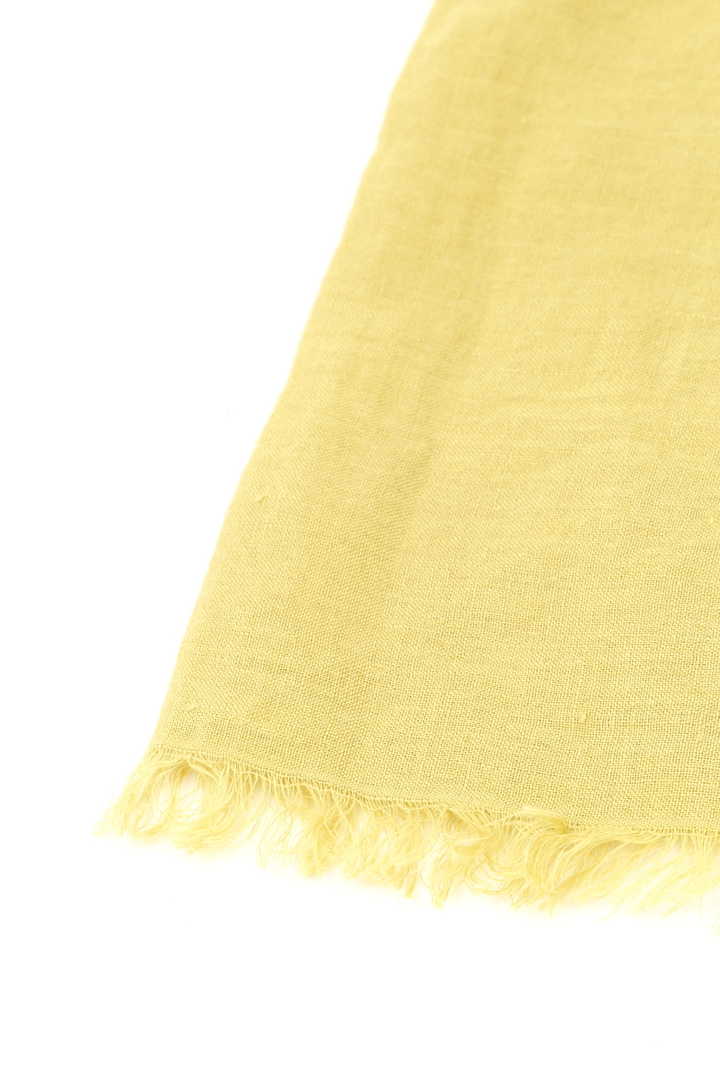 SQUARE LINEN THROW