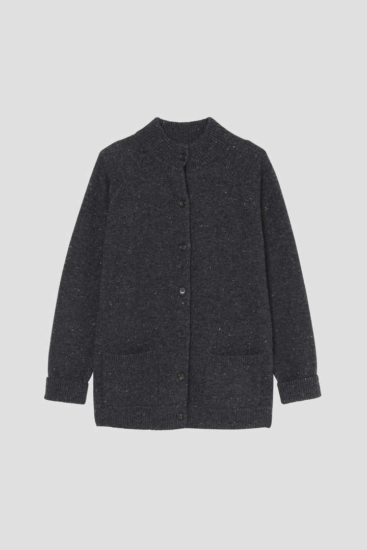 DONEGAL WOOL CASHMERE CARDIGAN1