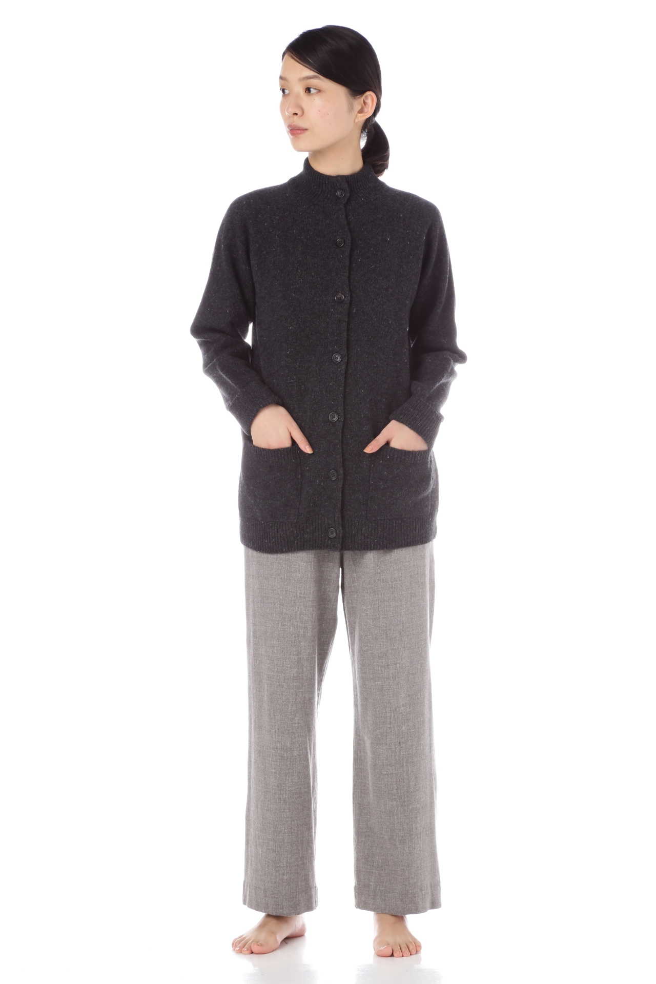 DONEGAL WOOL CASHMERE CARDIGAN6