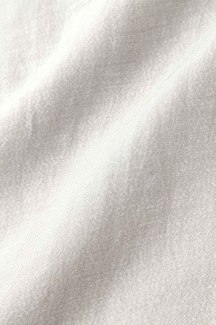 LINEN COTTON HERRINGBONE THROW