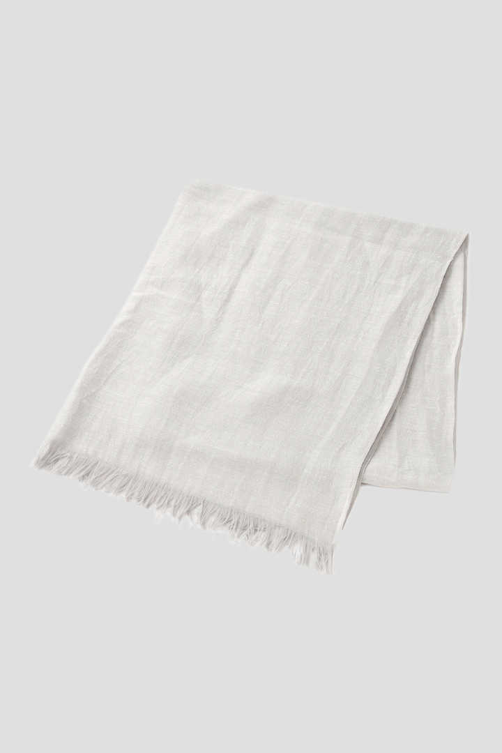 LINEN COTTON HERRINGBONE THROW