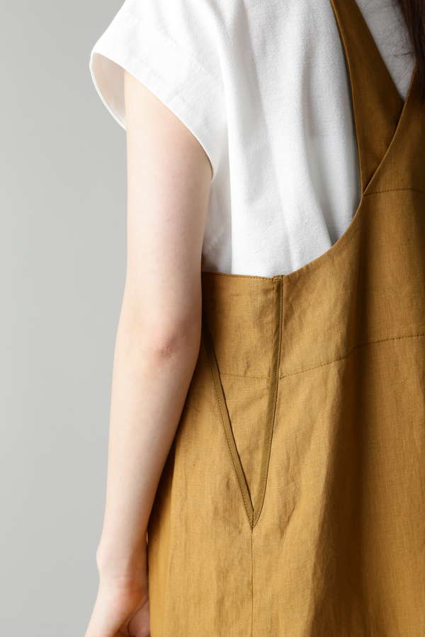 ｆｕｈｌｅｎ リネンロングワンピース アンシェヌマン オンライン