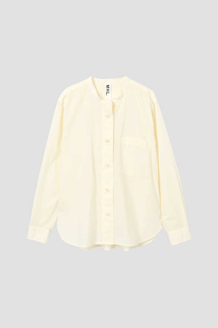 GARMENT DYE BASIC POPLIN(MHL SHOP限定)1