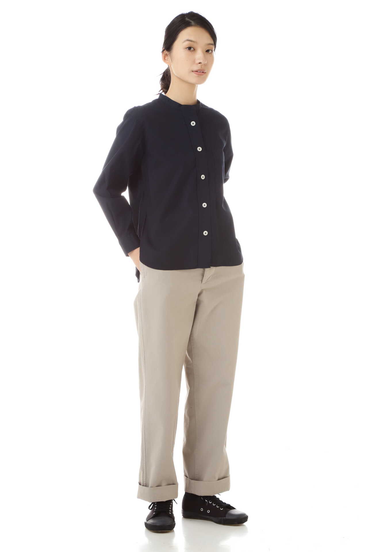 GARMENT DYE BASIC POPLIN(MHL SHOP限定)11