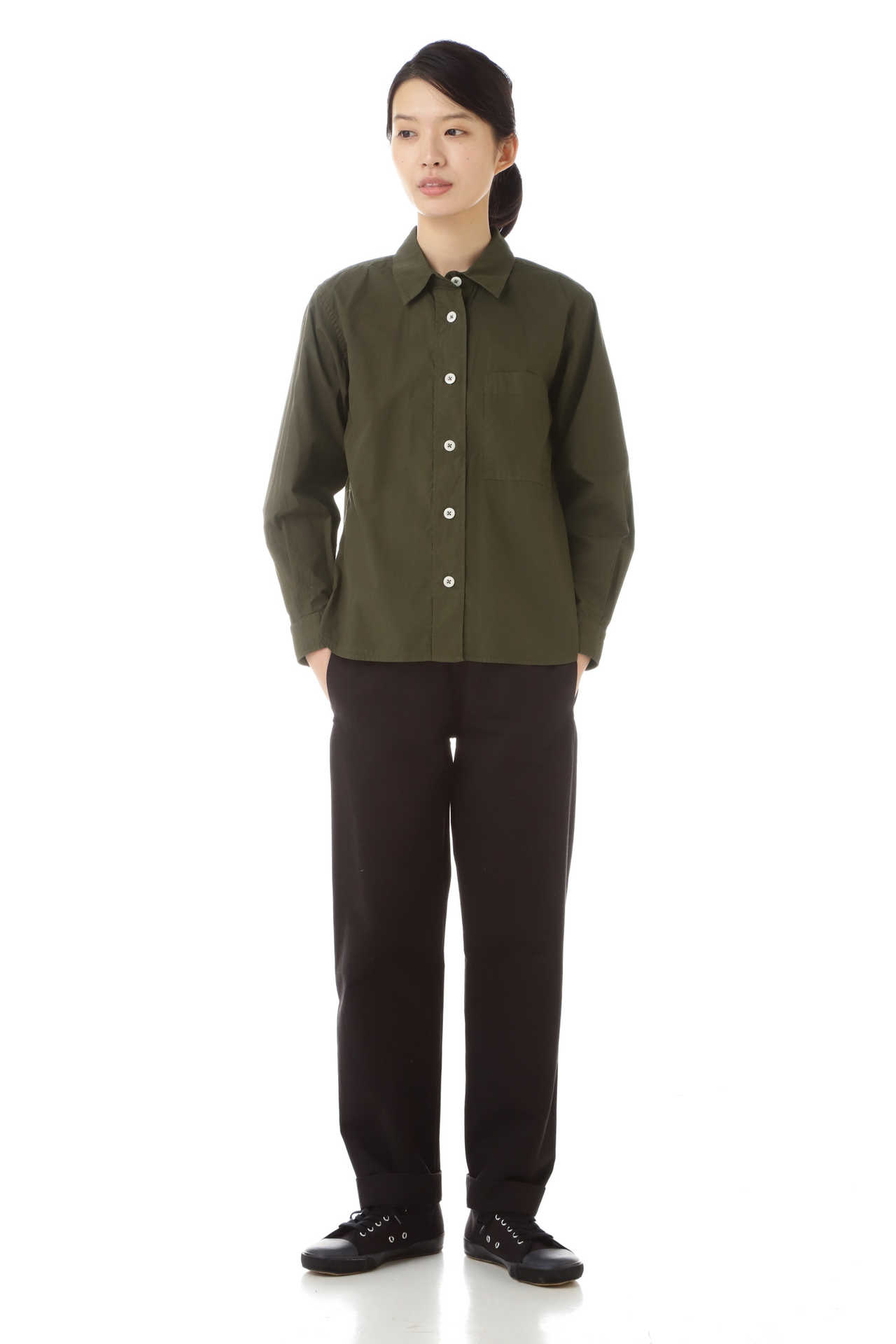 GARMENT DYE BASIC POPLIN(MHL SHOP限定)8