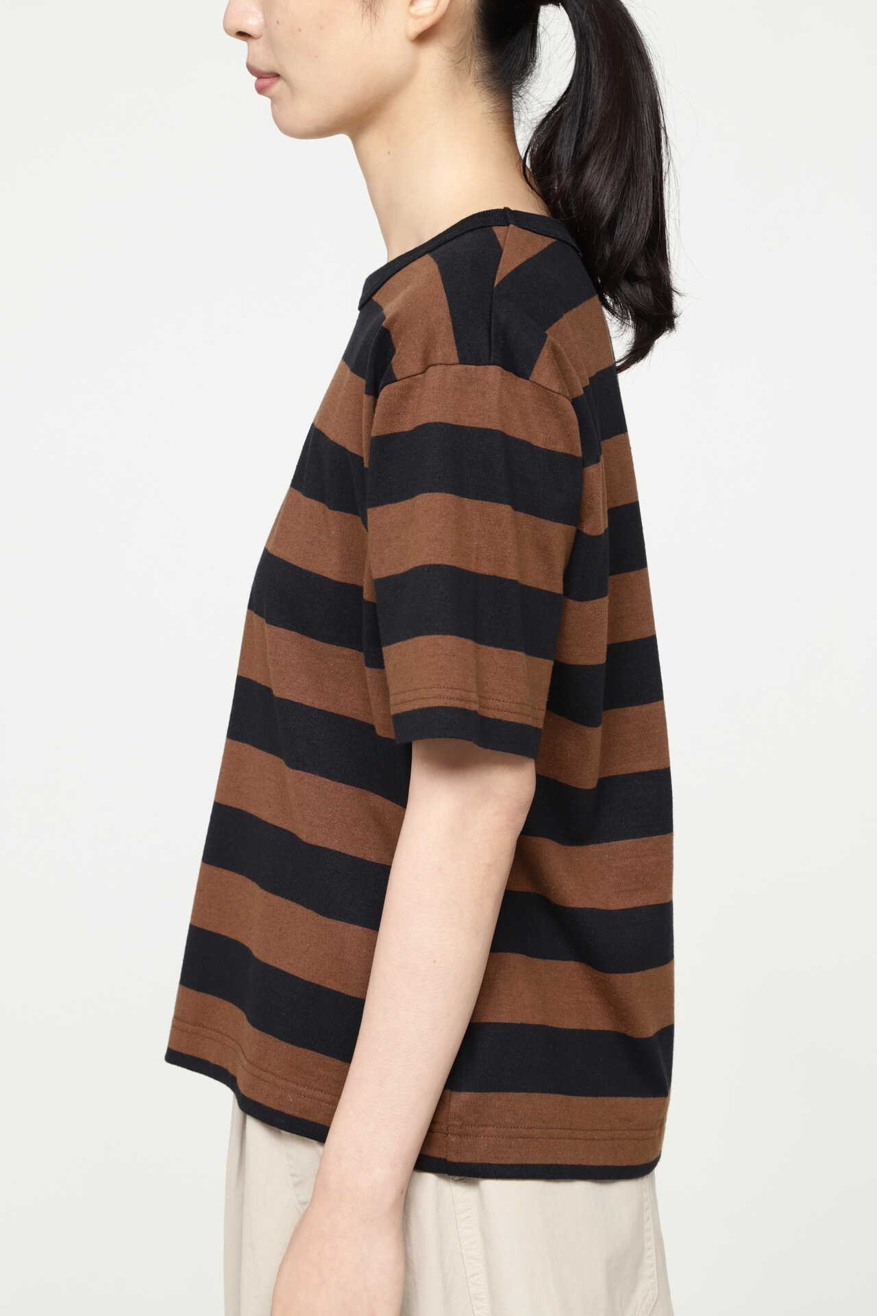 COTTON HEMP WIDE STRIPE4
